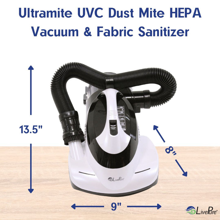 Ultramite UVC Dust Mite HEPA Vacuum & Fabric Sanitizer LP5000DMVC