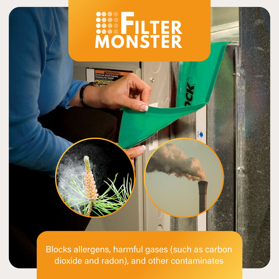 Filter-Monster FilterLock Furnace Filter Slot Seal, AZ-FL