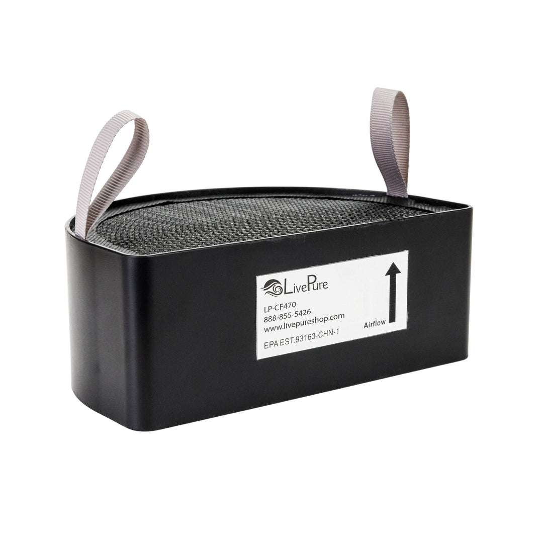 Replacement Granular Carbon Filter for LP470THP True HEPA Air Purifier w/Granular Carbon Insert LP-CF470