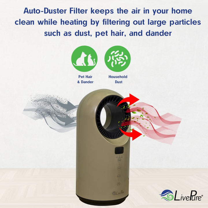 Turbine Vortex Auto-Duster Heater LP2100HTR