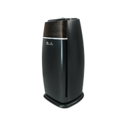 LivePure Sierra Series Medium Tower Air Purifier, True HEPA Filter, Small Room 100 Square Feet, Mahogany and Slate Black