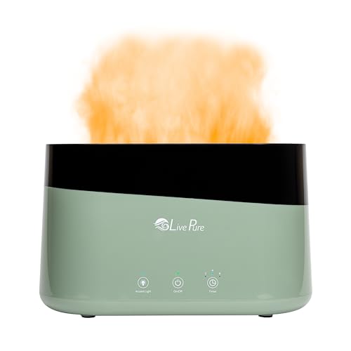 LivePure .75 L Aqua Flame Ultrasonic Humidifier