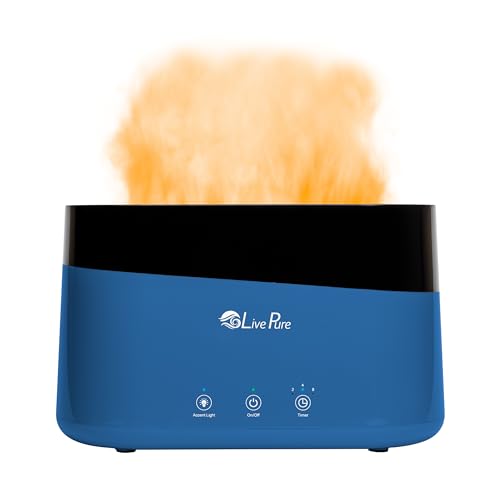 LivePure .75 L Aqua Flame Ultrasonic Humidifier