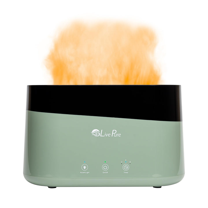 LivePure .75 L Aqua Flame Ultrasonic Humidifier