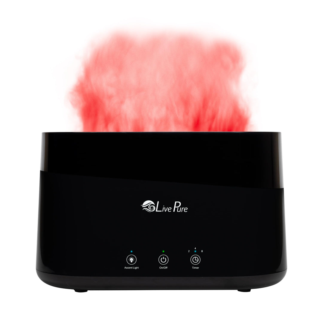 LivePure .75 L Aqua Flame Ultrasonic Humidifier