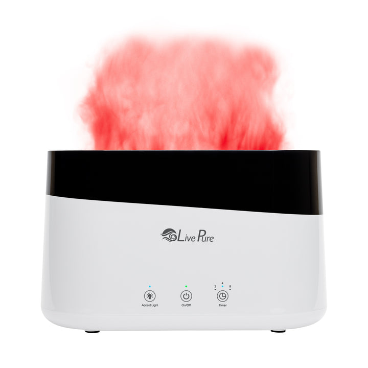 LivePure .75 L Aqua Flame Ultrasonic Humidifier