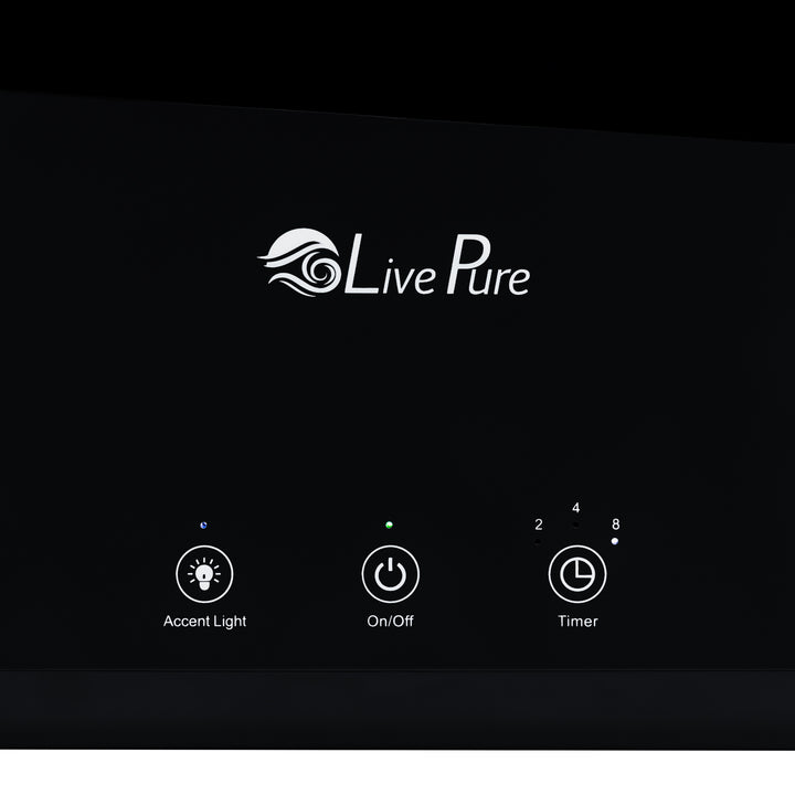 LivePure .75 L Aqua Flame Ultrasonic Humidifier