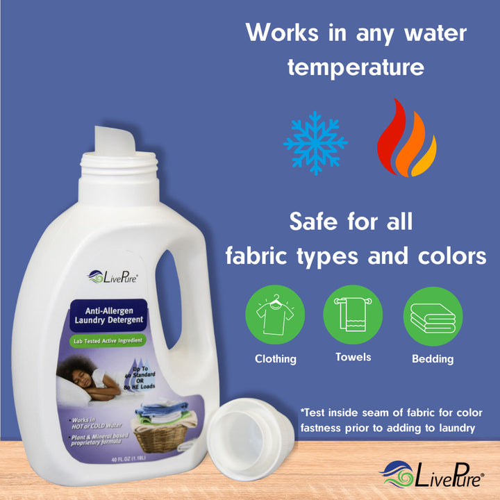 LivePure Anti-Allergen Laundry Detergent