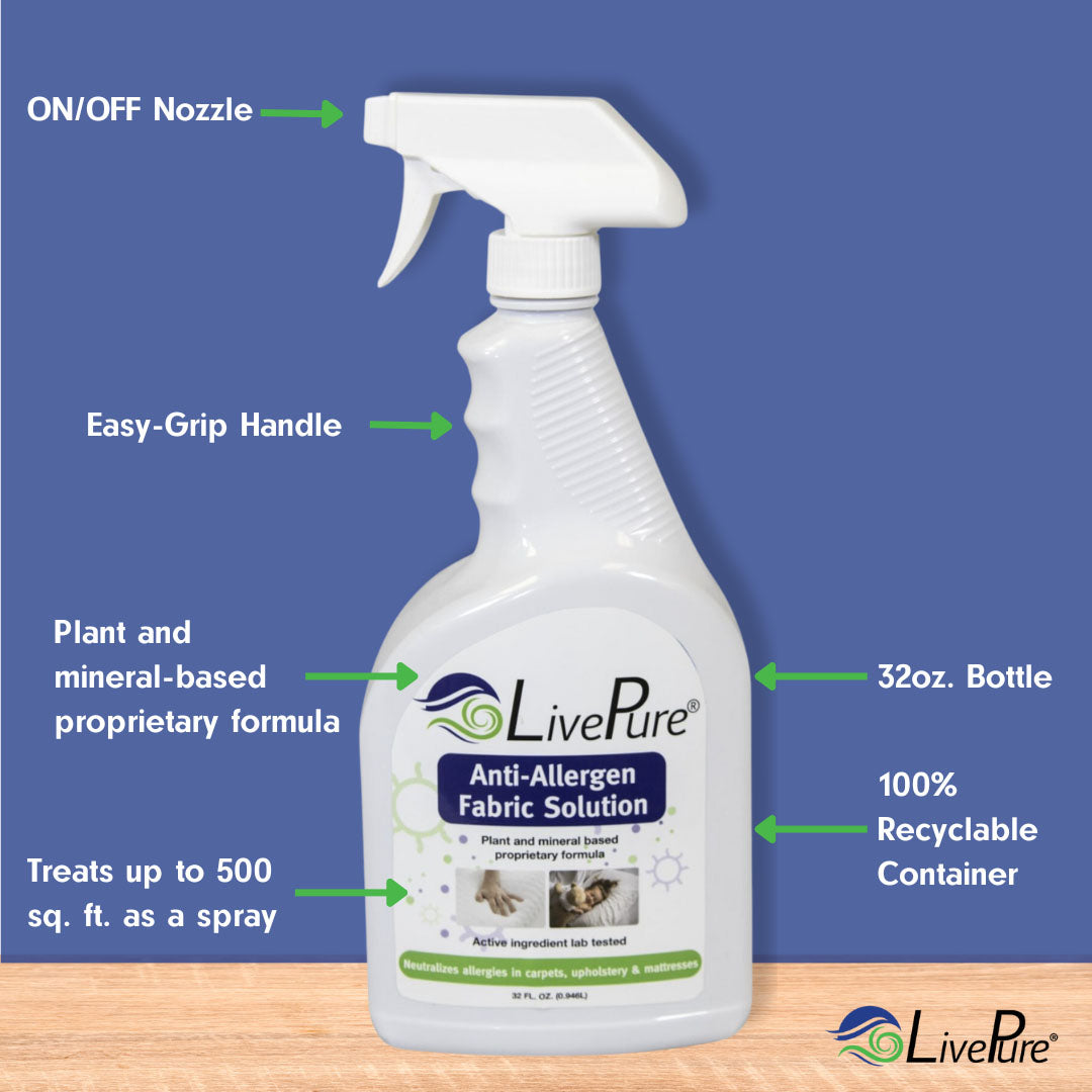 LivePure Anti-Allergen Fabric Spray