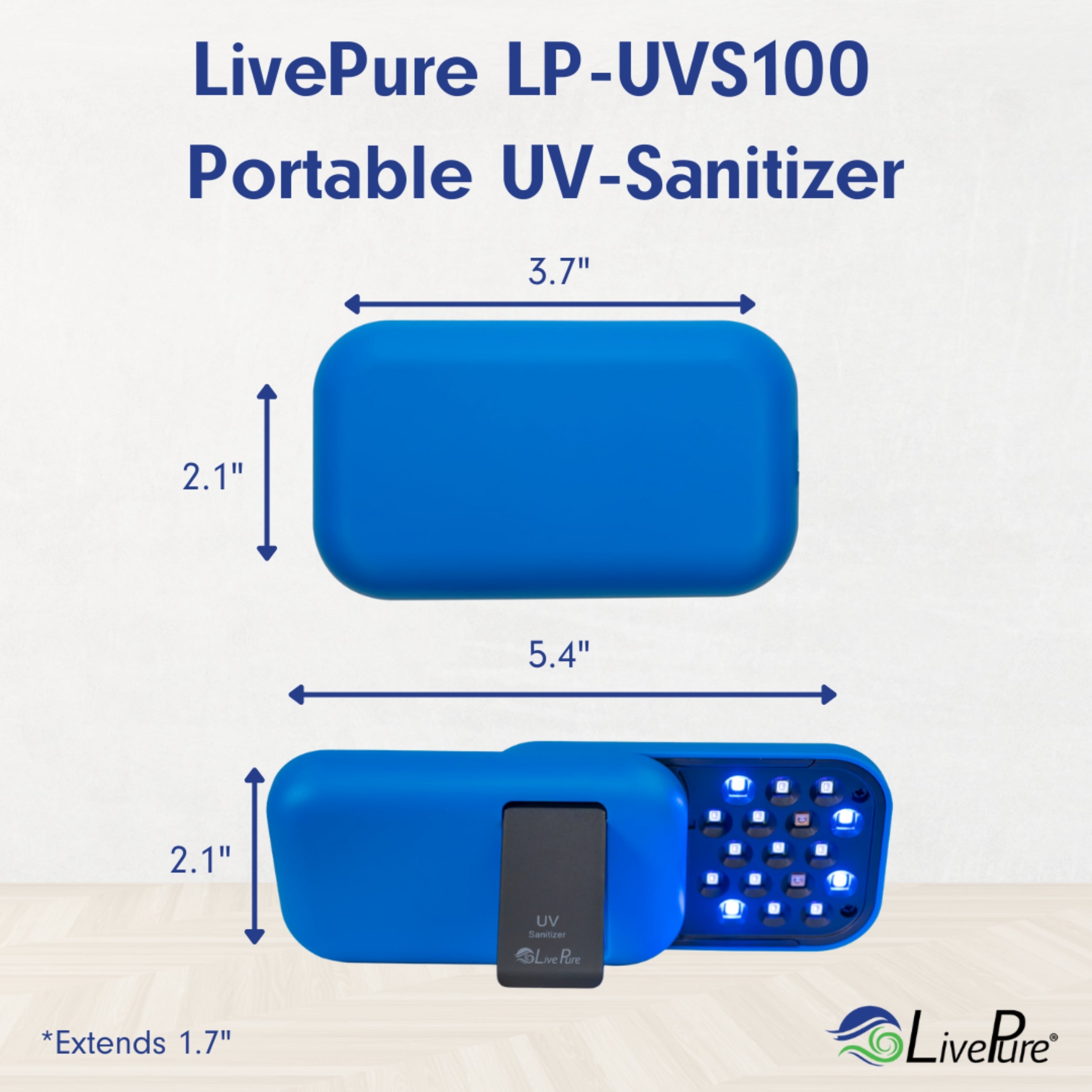Handheld Portable UV-Sanitizer | LivePure