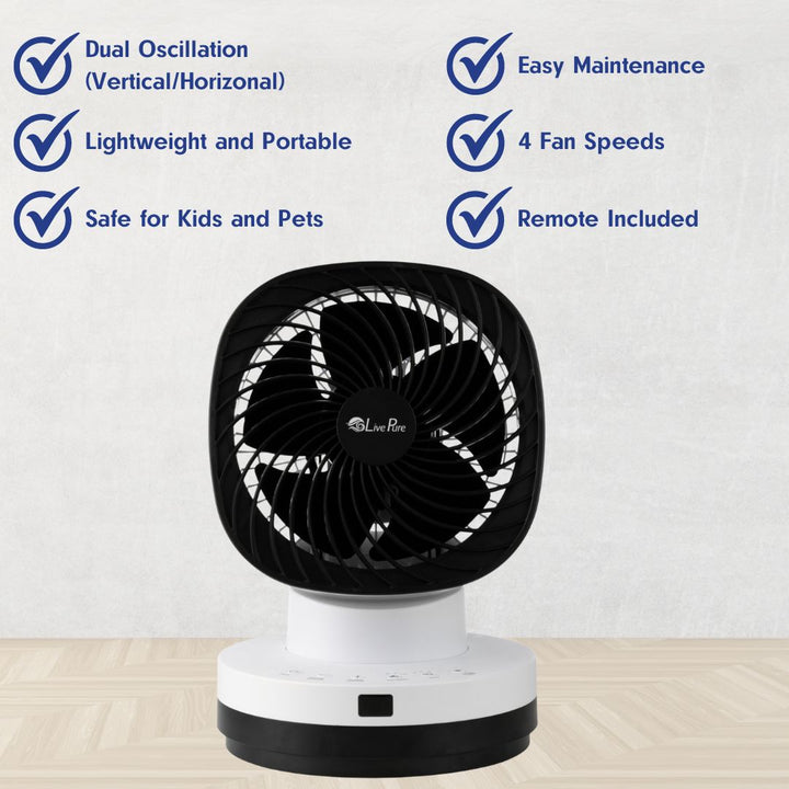 LivePure Orbital Oscillating Fan