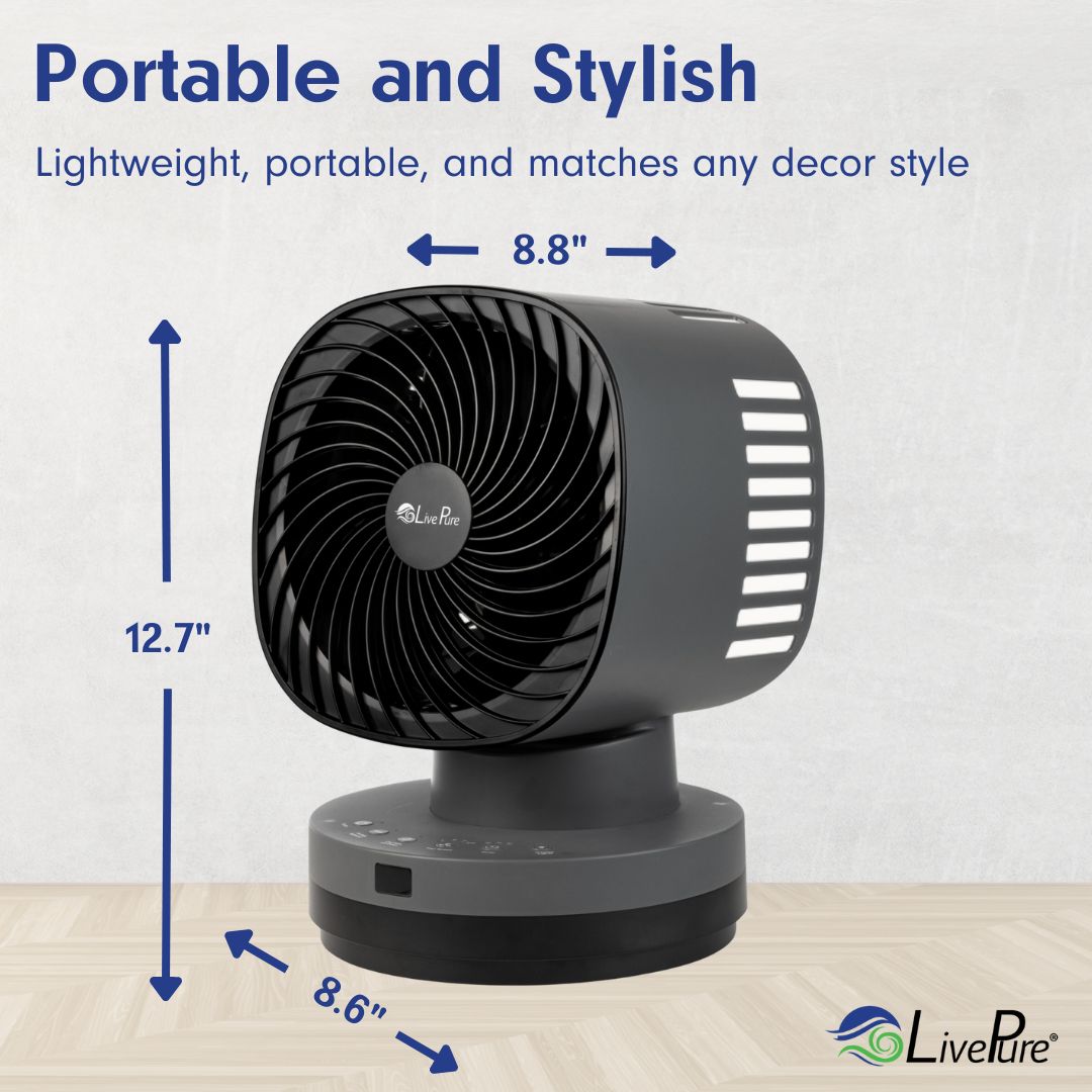 LivePure Orbital Oscillating Fan, LP1200FAN