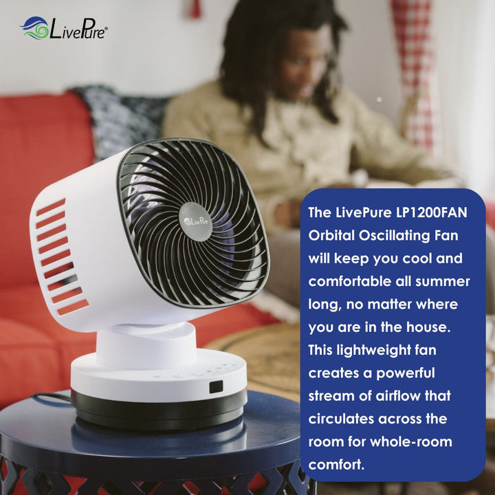 LivePure Orbital Oscillating Fan