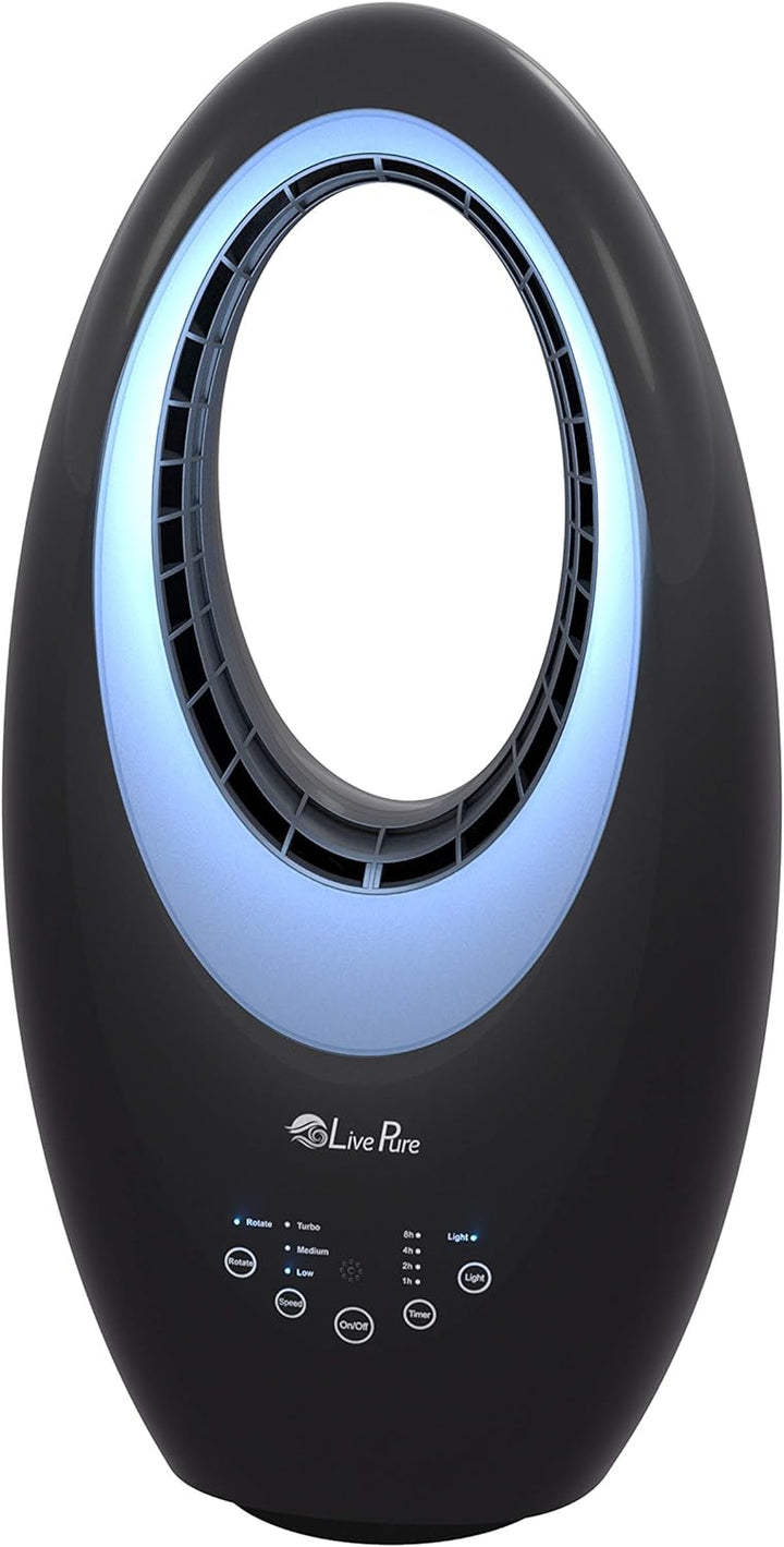 LivePure Oscillating Bladeless Vortex Fan