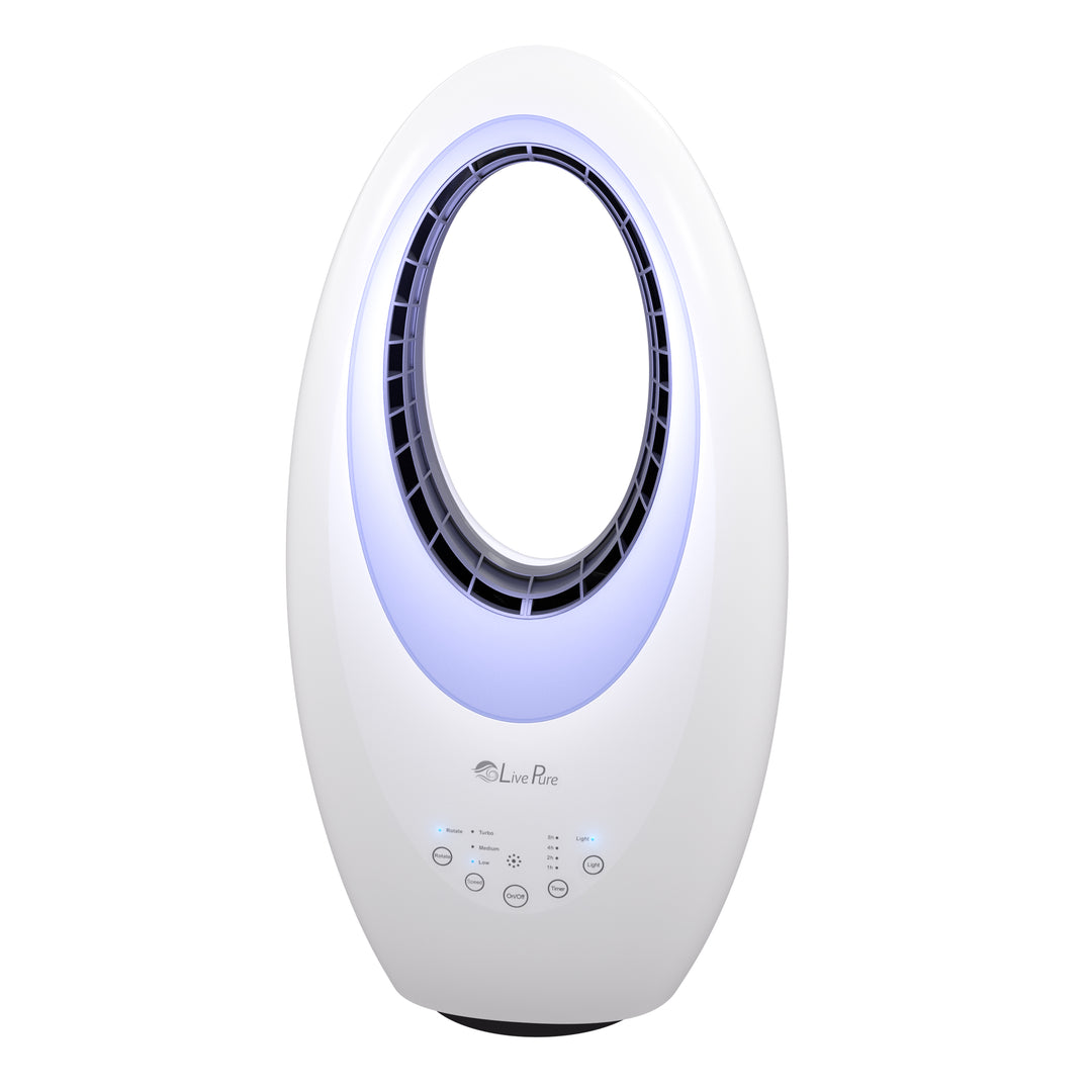 LivePure Oscillating Bladeless Vortex Fan