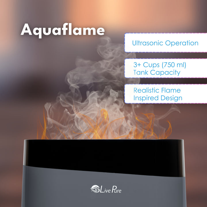 Aqua Flame Ultrasonic .75L / 0.20 Gal  Humidifier LP350HUM