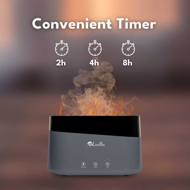 Aqua Flame Ultrasonic .75L / 0.20 Gal  Humidifier LP350HUM