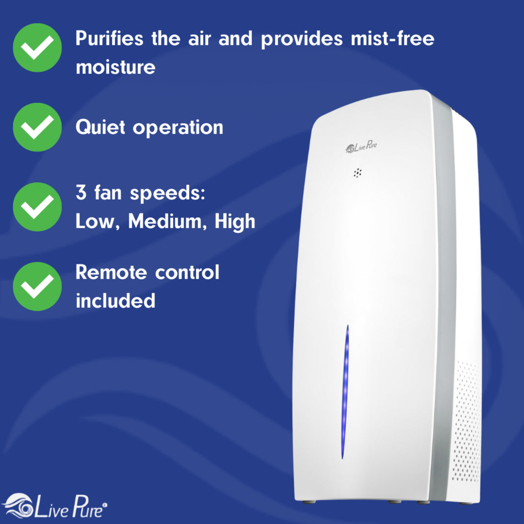 LivePure True HEPA Air Purifier & Humidifier