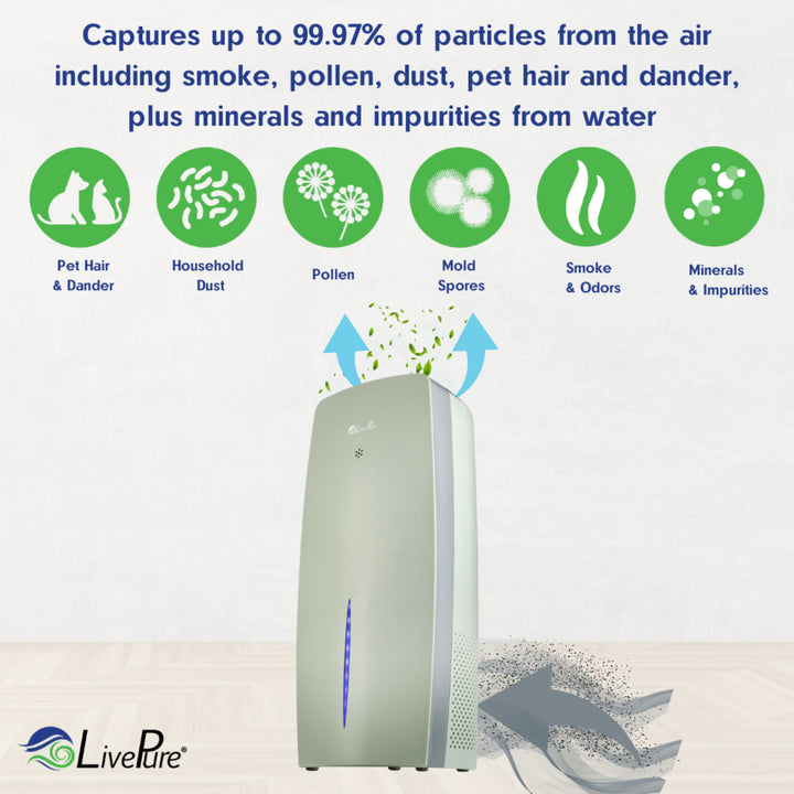 LivePure True HEPA Air Purifier & Humidifier