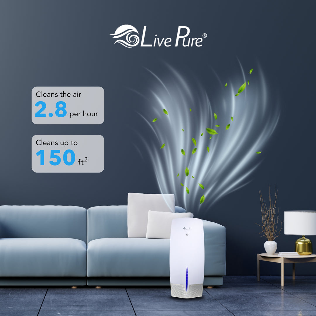 LivePure True HEPA Air Purifier w/Granular Carbon Insert, LP470THP