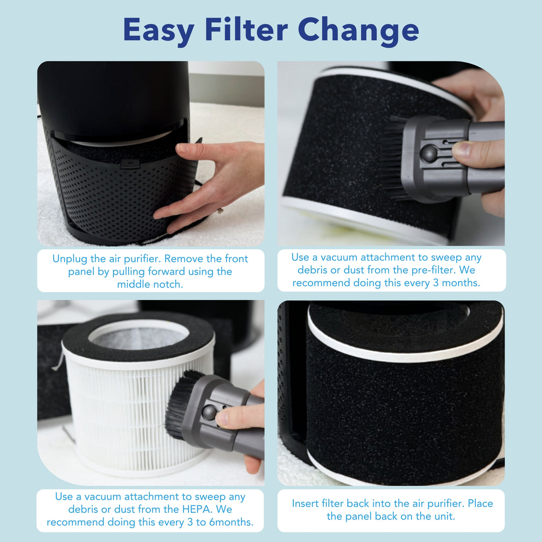 True HEPA Air Purifier w/Granular Carbon Insert LP470THP