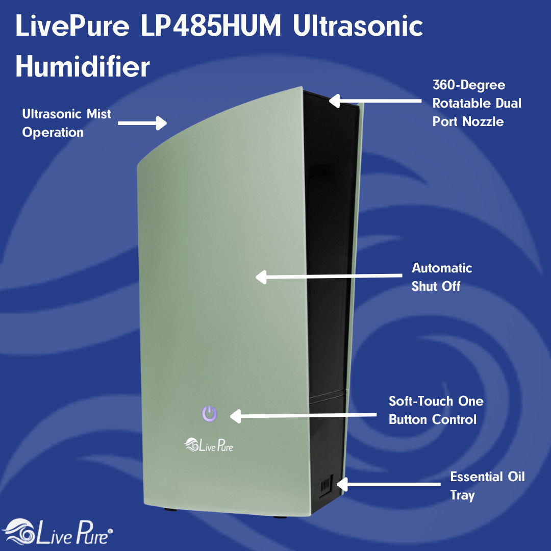 LivePure LP485HUM Ultrasonic Humidifier