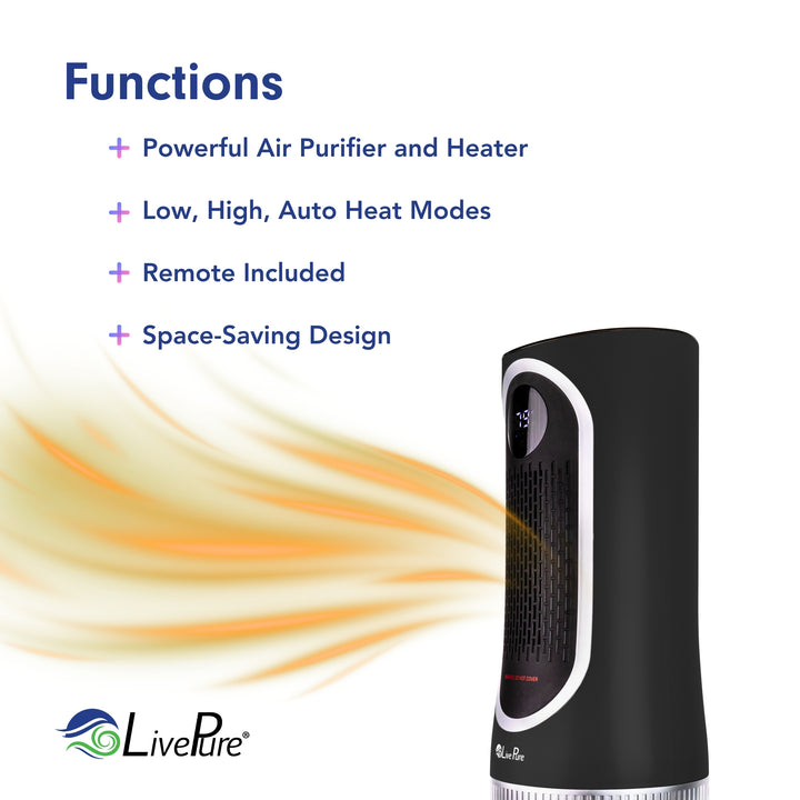 3-in-1 Clean Heat Air Purifier/Heater LP500APHTR
