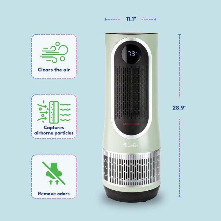 3-in-1 Clean Heat Air Purifier/Heater LP500APHTR