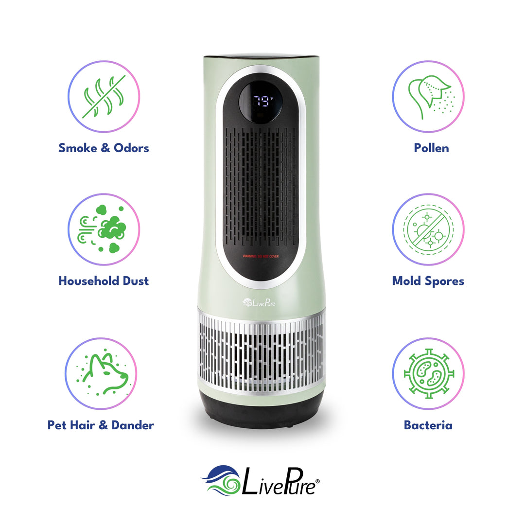 3-in-1 Clean Heat Air Purifier/Heater LP500APHTR