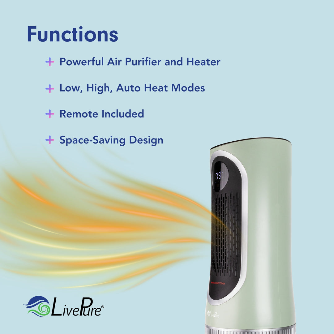 3-in-1 Clean Heat Air Purifier/Heater LP500APHTR