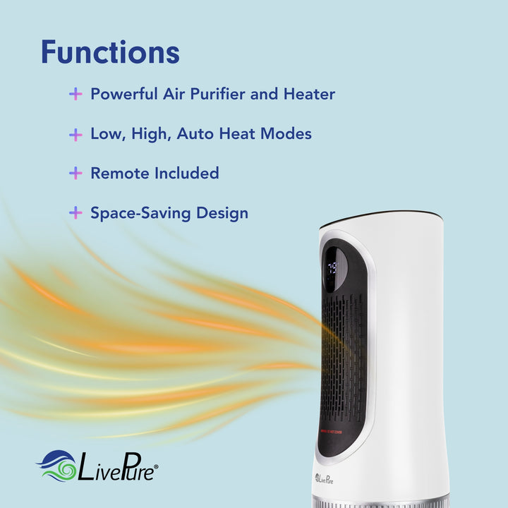 3-in-1 Clean Heat Air Purifier/Heater LP500APHTR