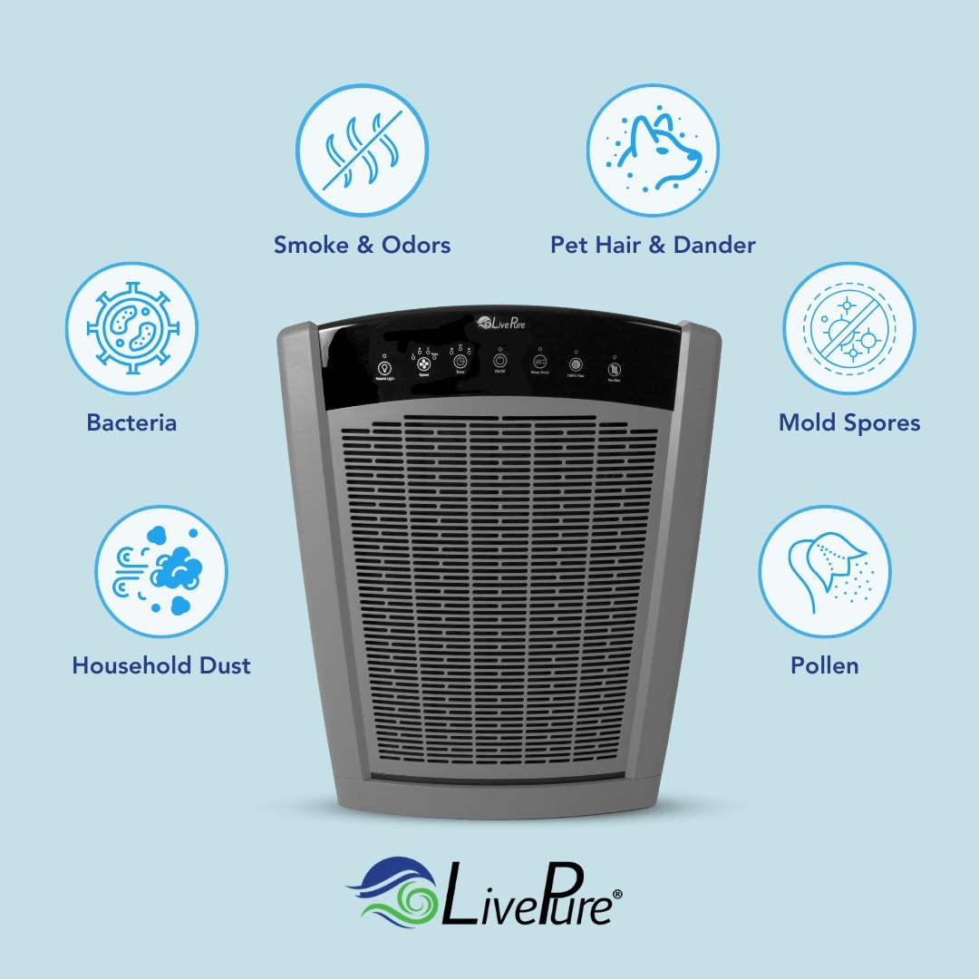 Bali Multi-Room True HEPA Console Air Purifier LP550TH
