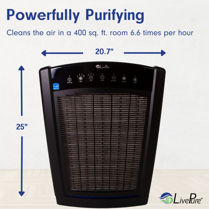 LivePure Bali Multi-Room True HEPA Console Air Purifier