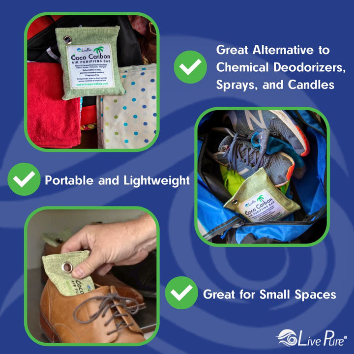 CocoCarbon Air Purifying Bags LPCB