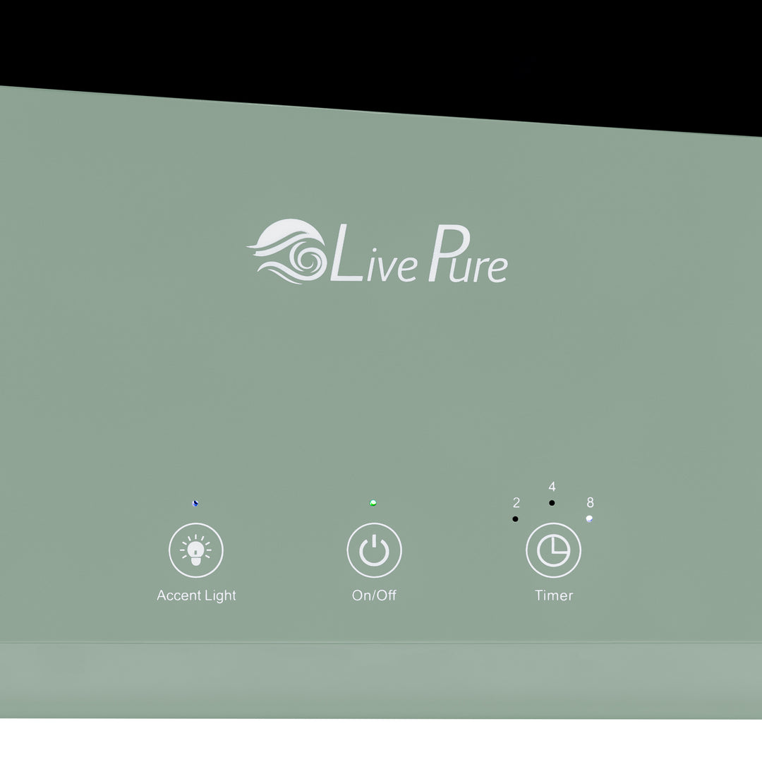 LivePure .75 L Aqua Flame Ultrasonic Humidifier