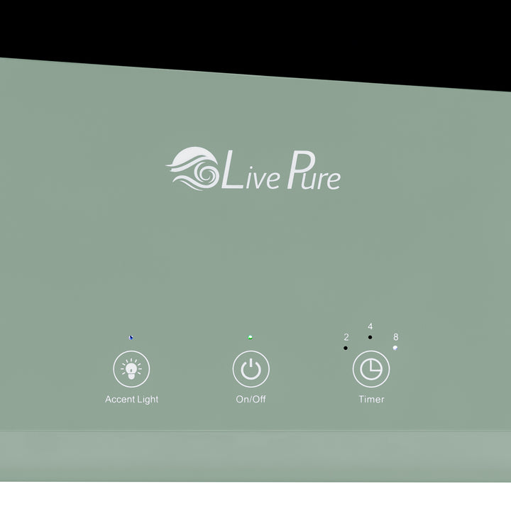 LivePure .75 L Aqua Flame Ultrasonic Humidifier