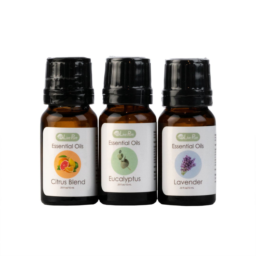 LivePure Essential Oils, 3 Pack