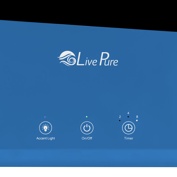 LivePure .75 L Aqua Flame Ultrasonic Humidifier