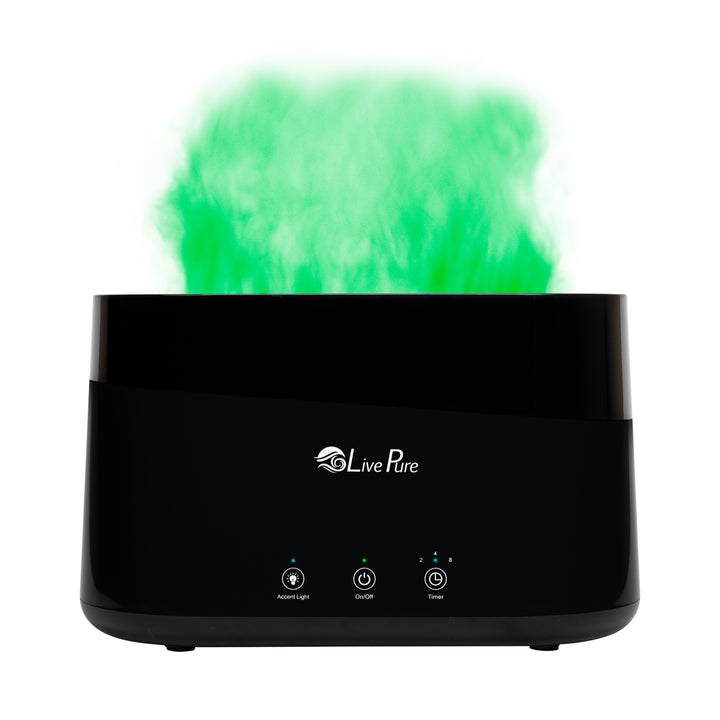 LivePure .75 L Aqua Flame Ultrasonic Humidifier