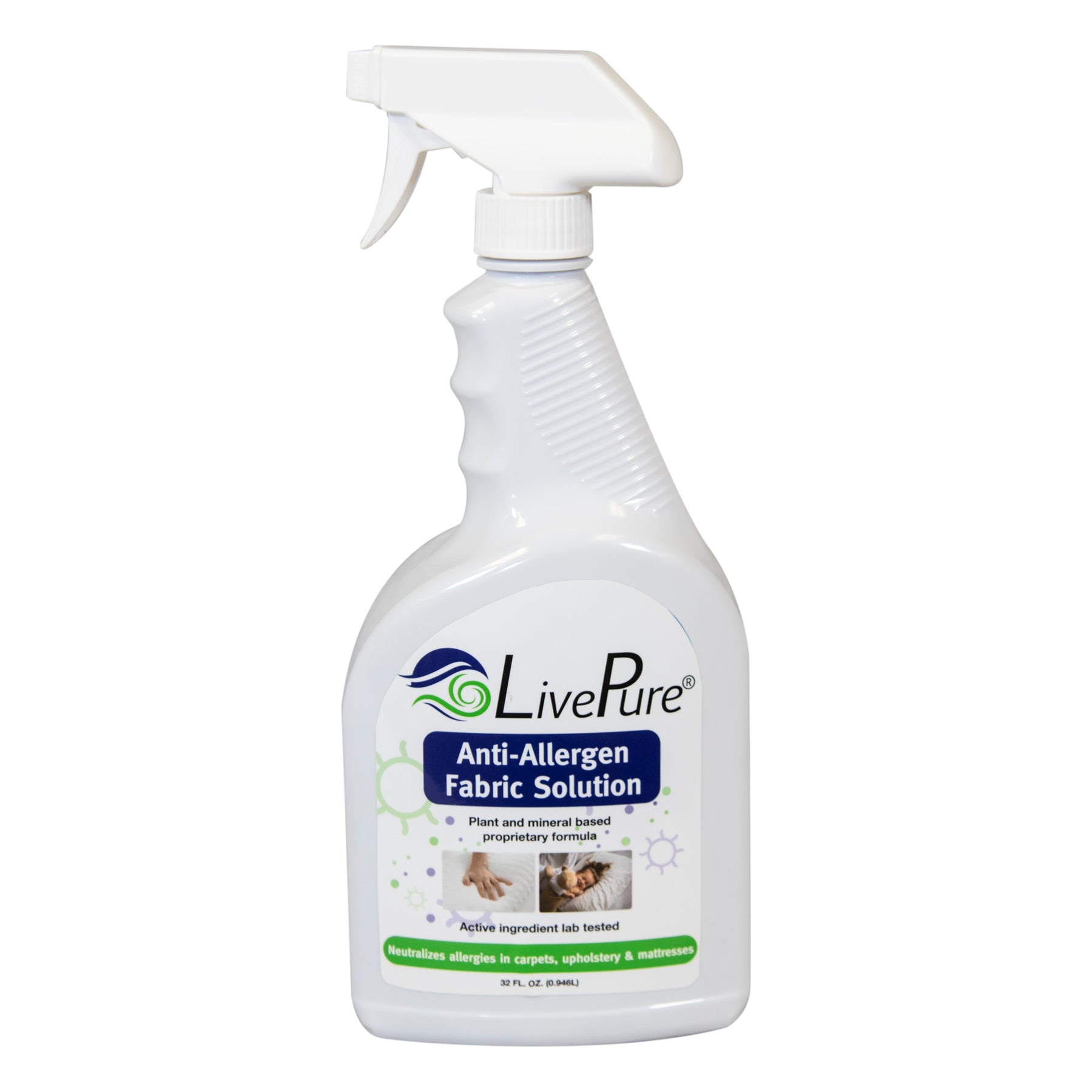 LivePure ANTI-Mite Allergen Removing Laundry Additive – AllergyZone