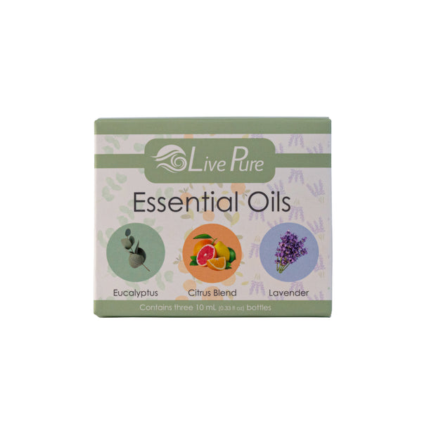 LivePure LP-OIL3 Essential Oils 3-Pack